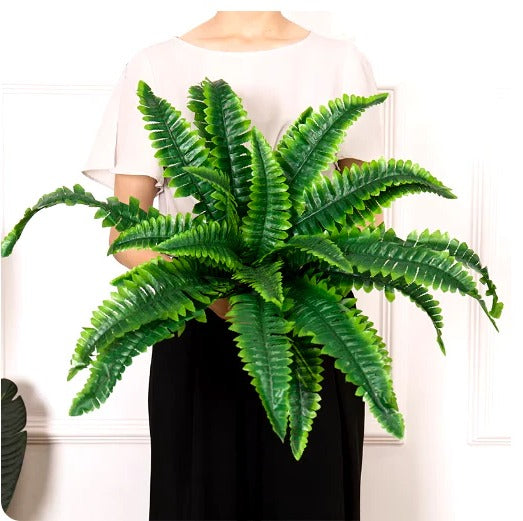 UV-Resistant Artificial Boston Fern