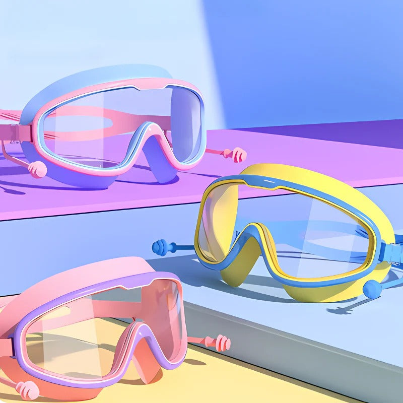 Kids Swim Goggles with Anti-Fog Lenses