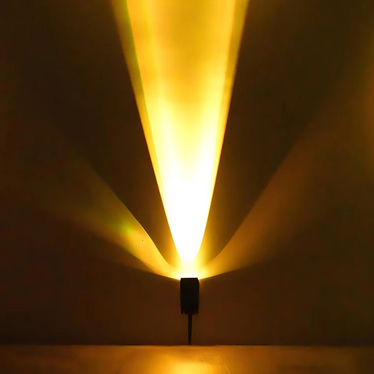 Solar LED Multi-Zoom Spotlight, RGB Waterproof