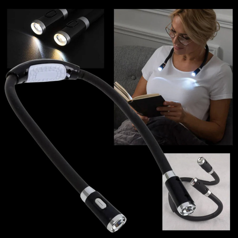 Rechargeable LED Neck Reading Lamp