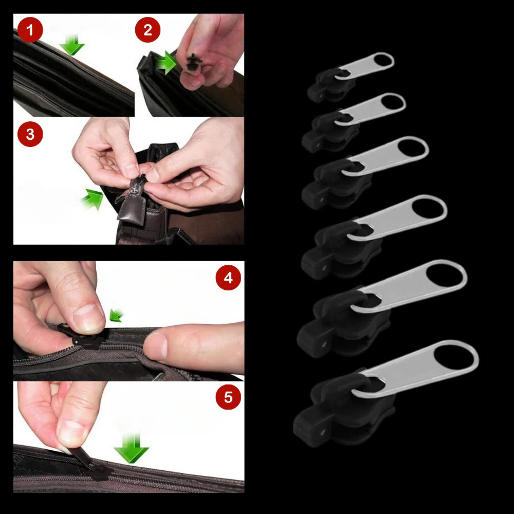 Quick Zipper Pull Replacement Set