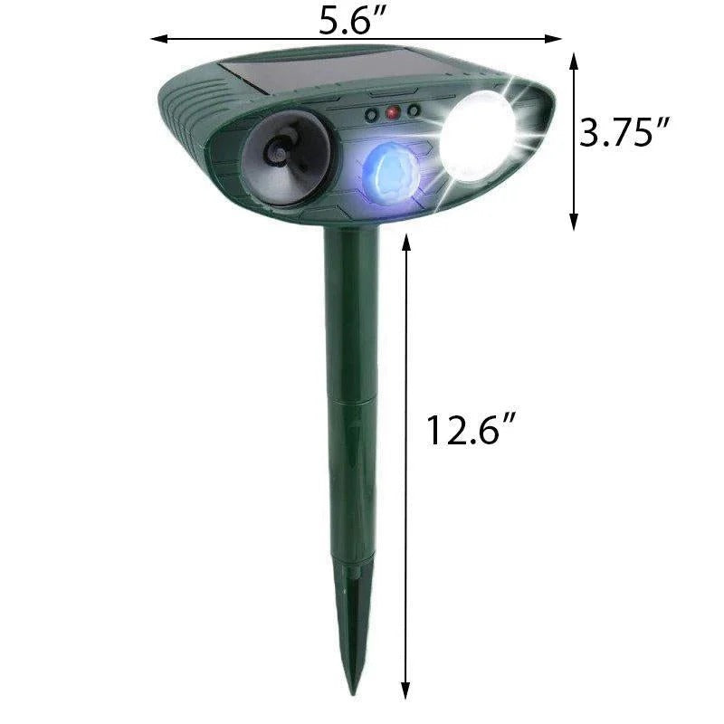 Solar Ultrasonic Animal Repellent