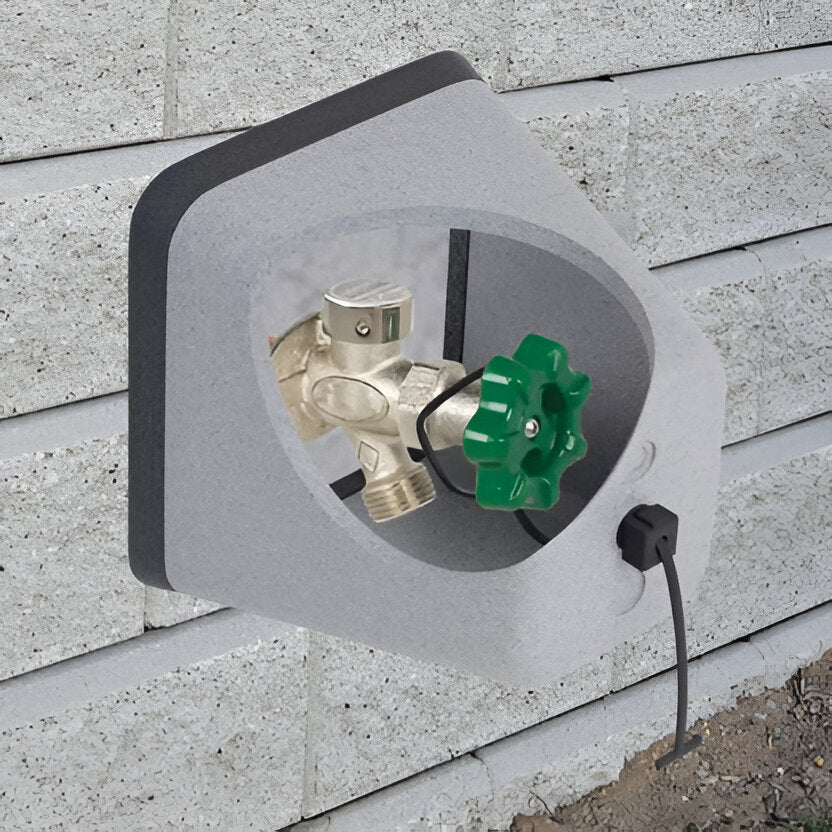 Insulated Outdoor Tap Cover for Winter