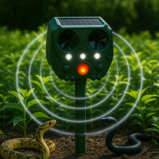 Ultrasonic Solar Snake Repeller for Yards