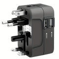 Worldwide Travel Adapter with Dual USB
