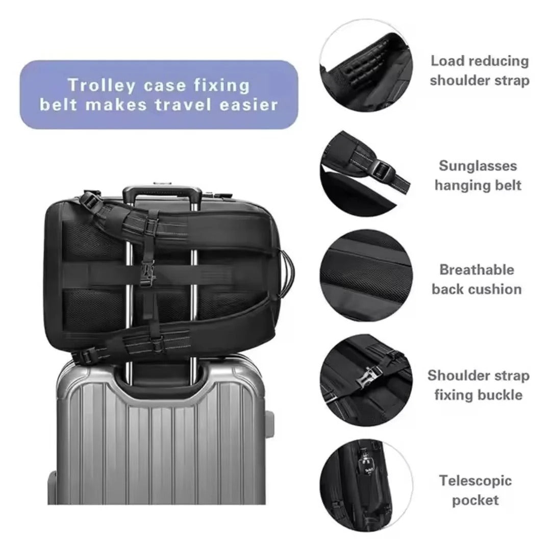 Vacuum Compression Travel Backpack