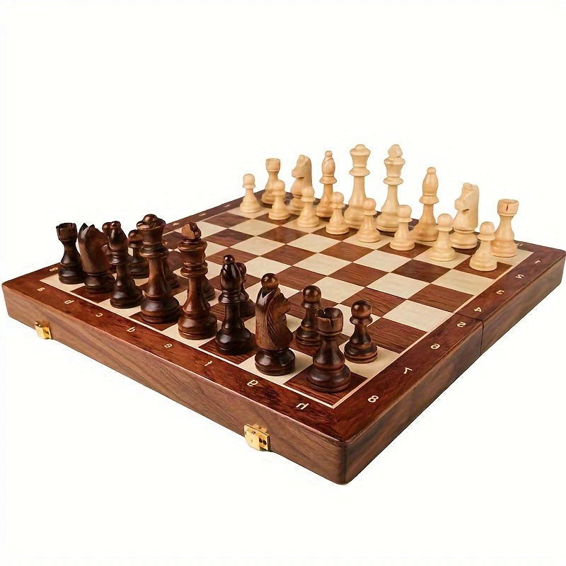 Handcrafted Wooden Chess Set
