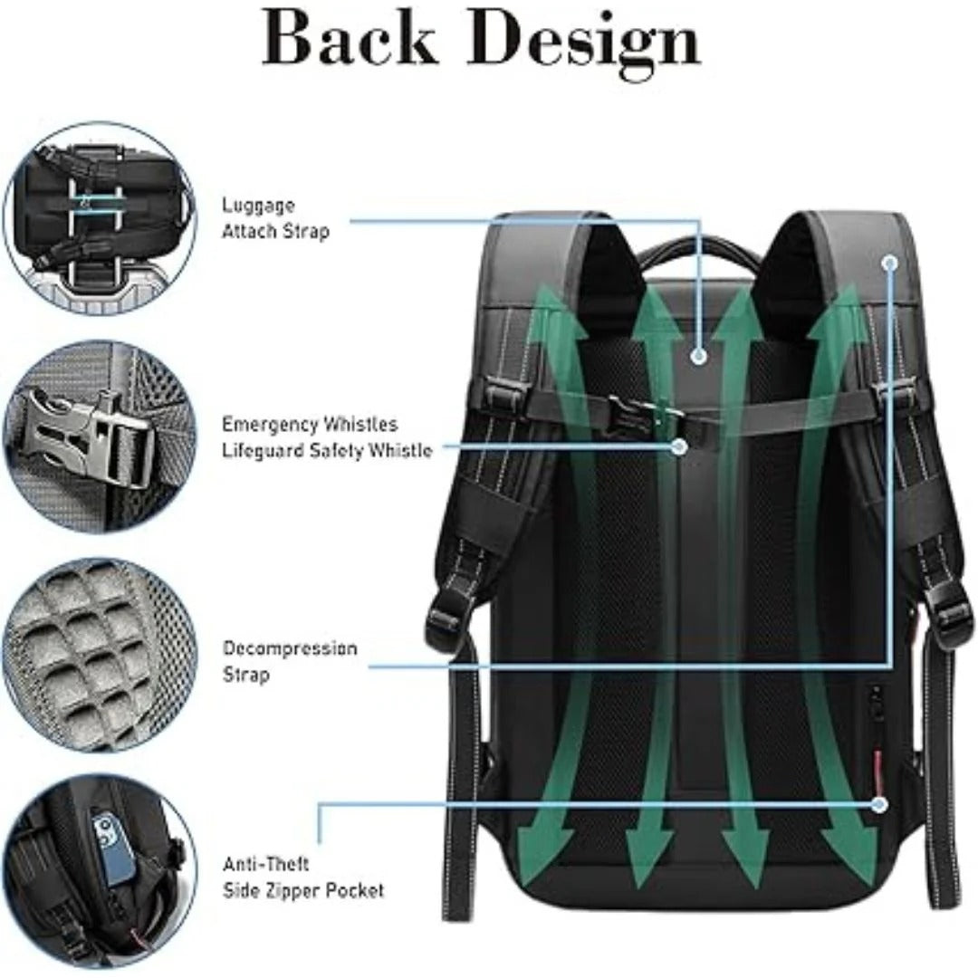 Vacuum Compression Travel Backpack