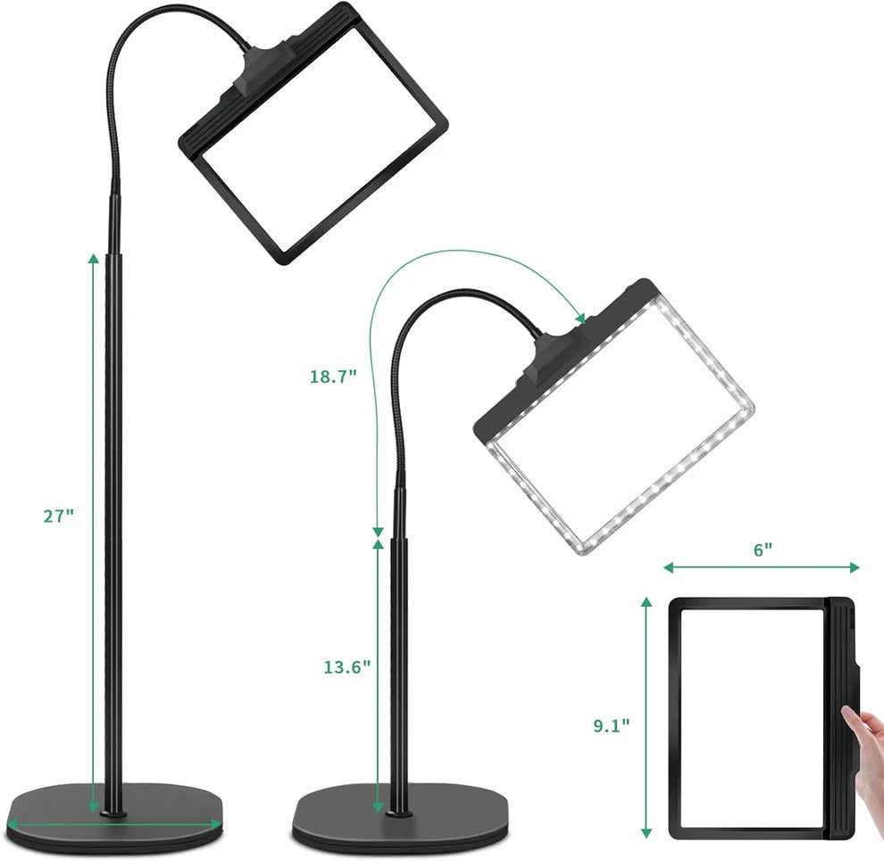 Large LED Lighted Magnifying Glass