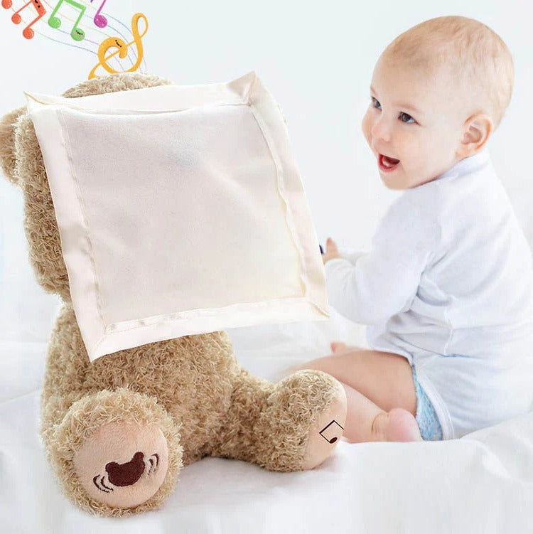 Peek-a-Boo Teddy Interactive Plush