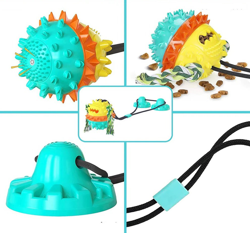 Interactive Self-Playing Pet Toy with Chew Bars