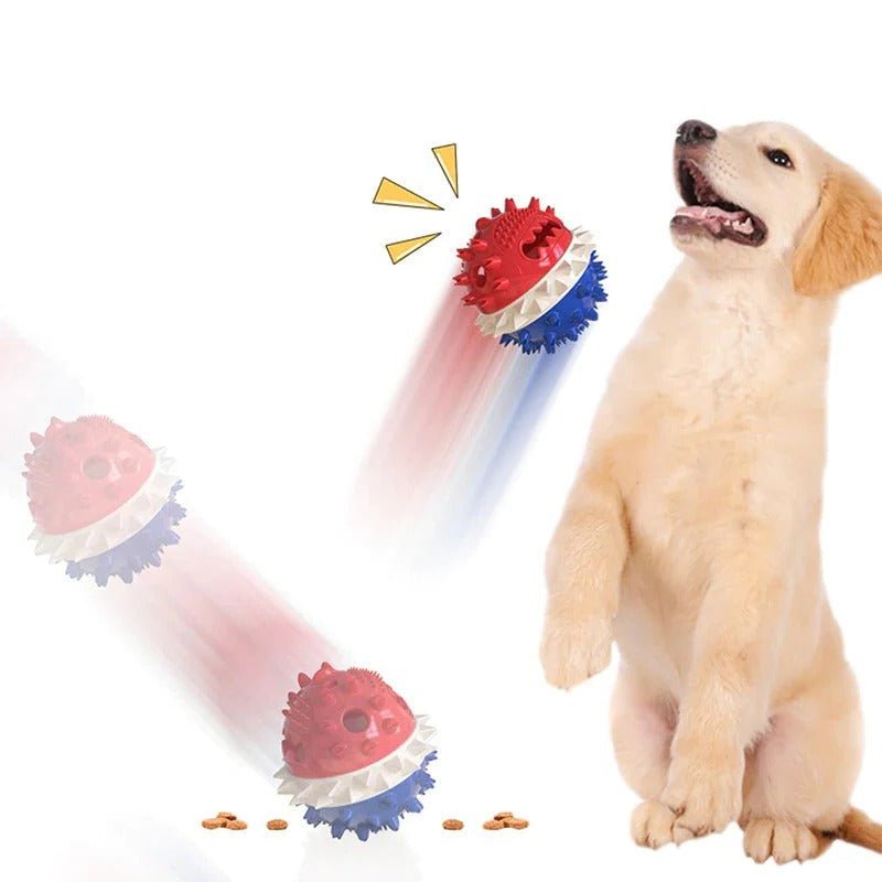 Interactive Self-Playing Pet Toy with Chew Bars