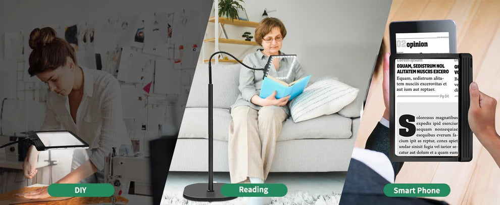 Large LED Lighted Magnifying Glass