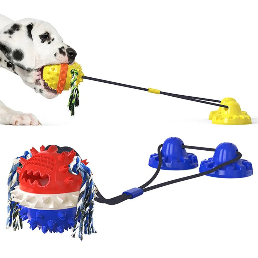 Interactive Self-Playing Pet Toy with Chew Bars