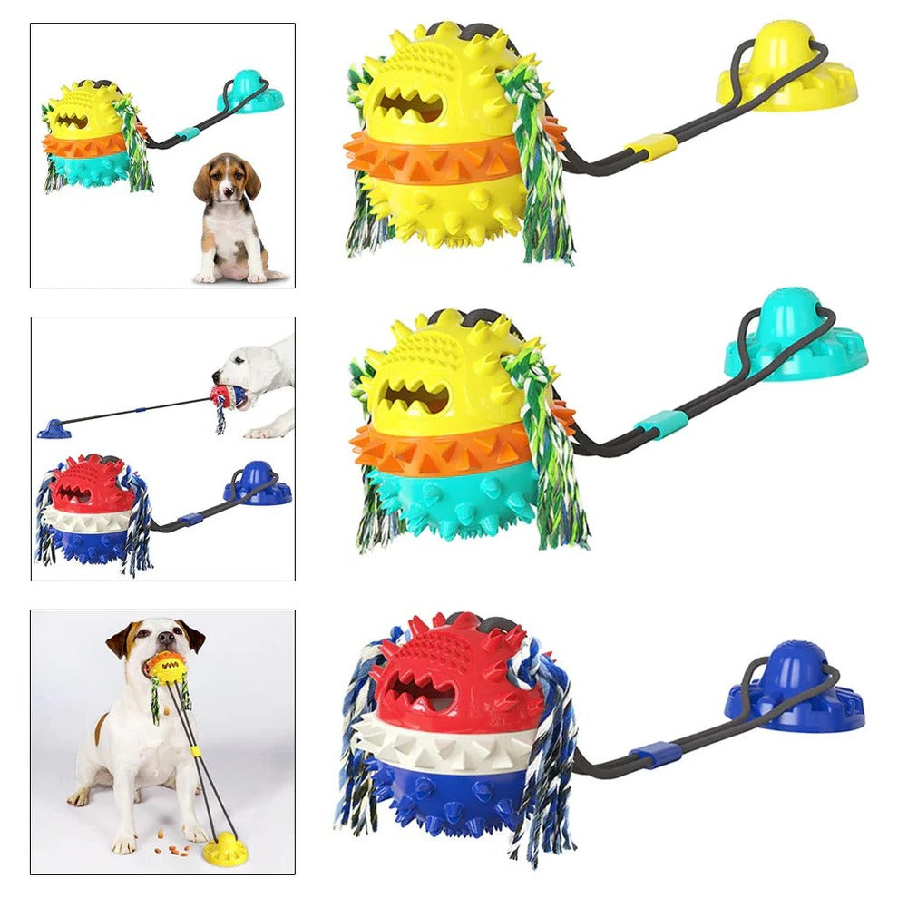 Interactive Self-Playing Pet Toy with Chew Bars