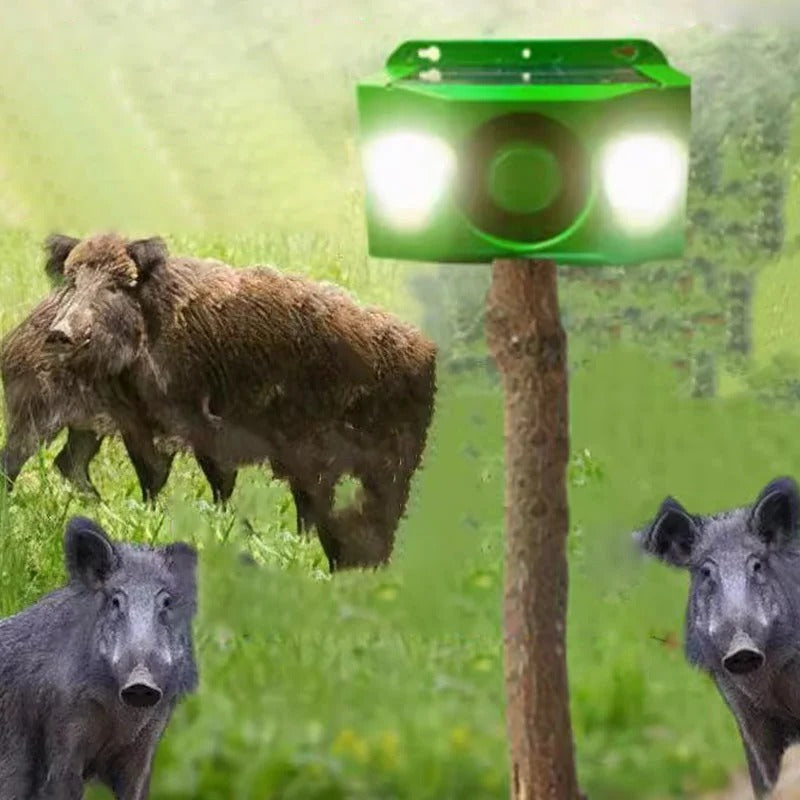Solar Animal Repellent Warning Lights