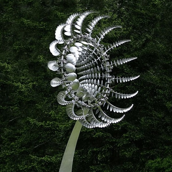 Metal Garden Windmill Dual Motion Spinner