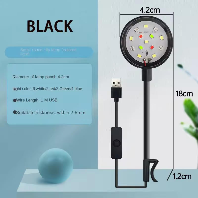 Clip-On LED Aquarium Light for Fish Tanks