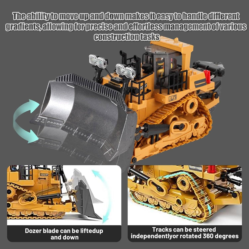 4WD RC Excavator, Bulldozer & Dump Truck