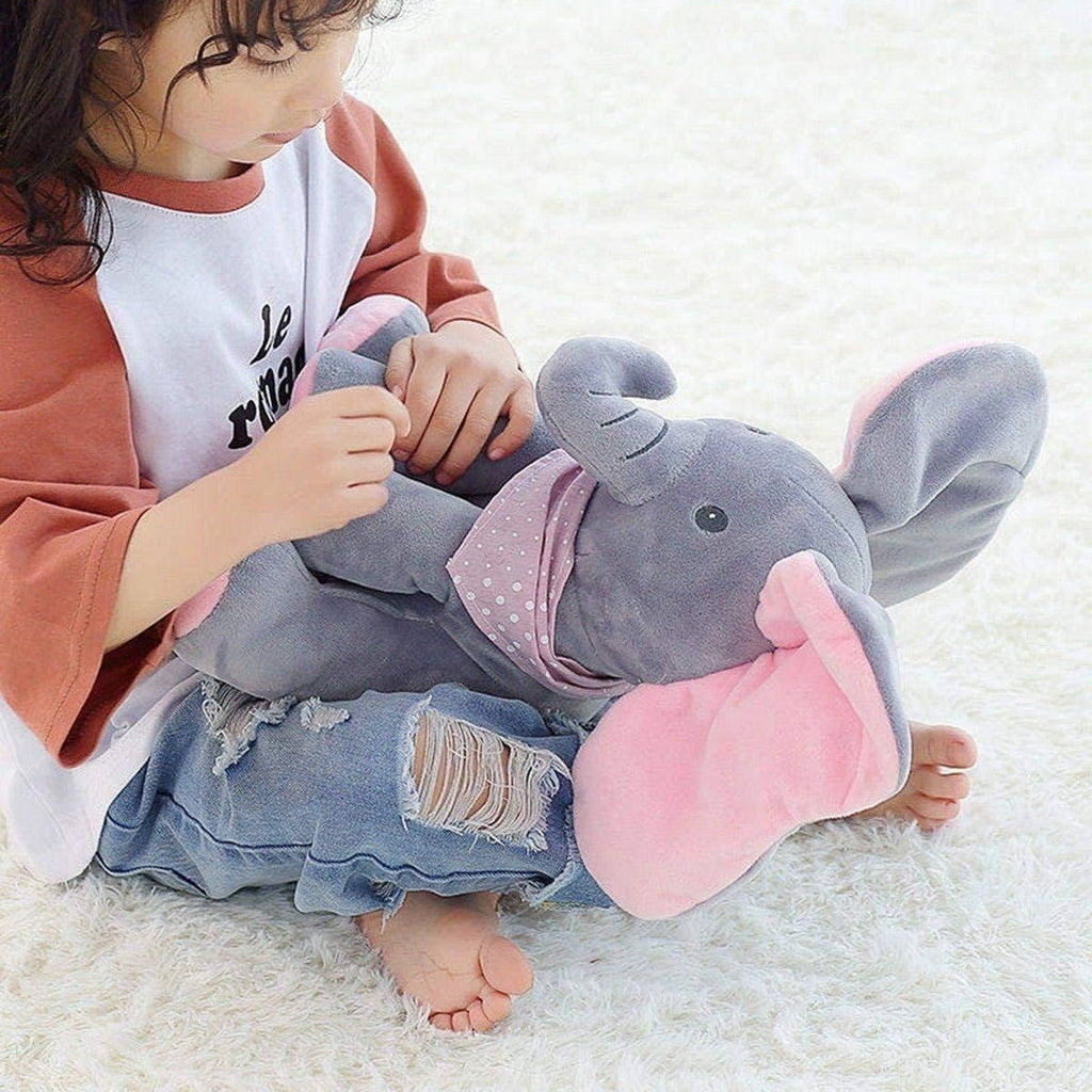 Peek-a-Boo Talking Elephant Toy