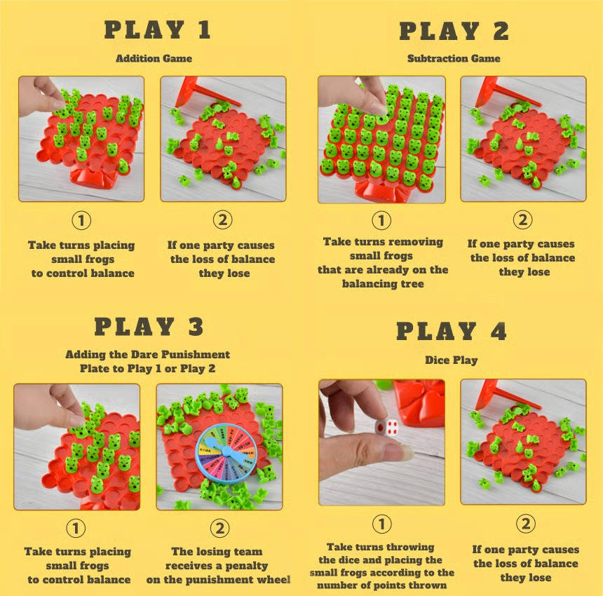 STEM Frog Balance Math Game