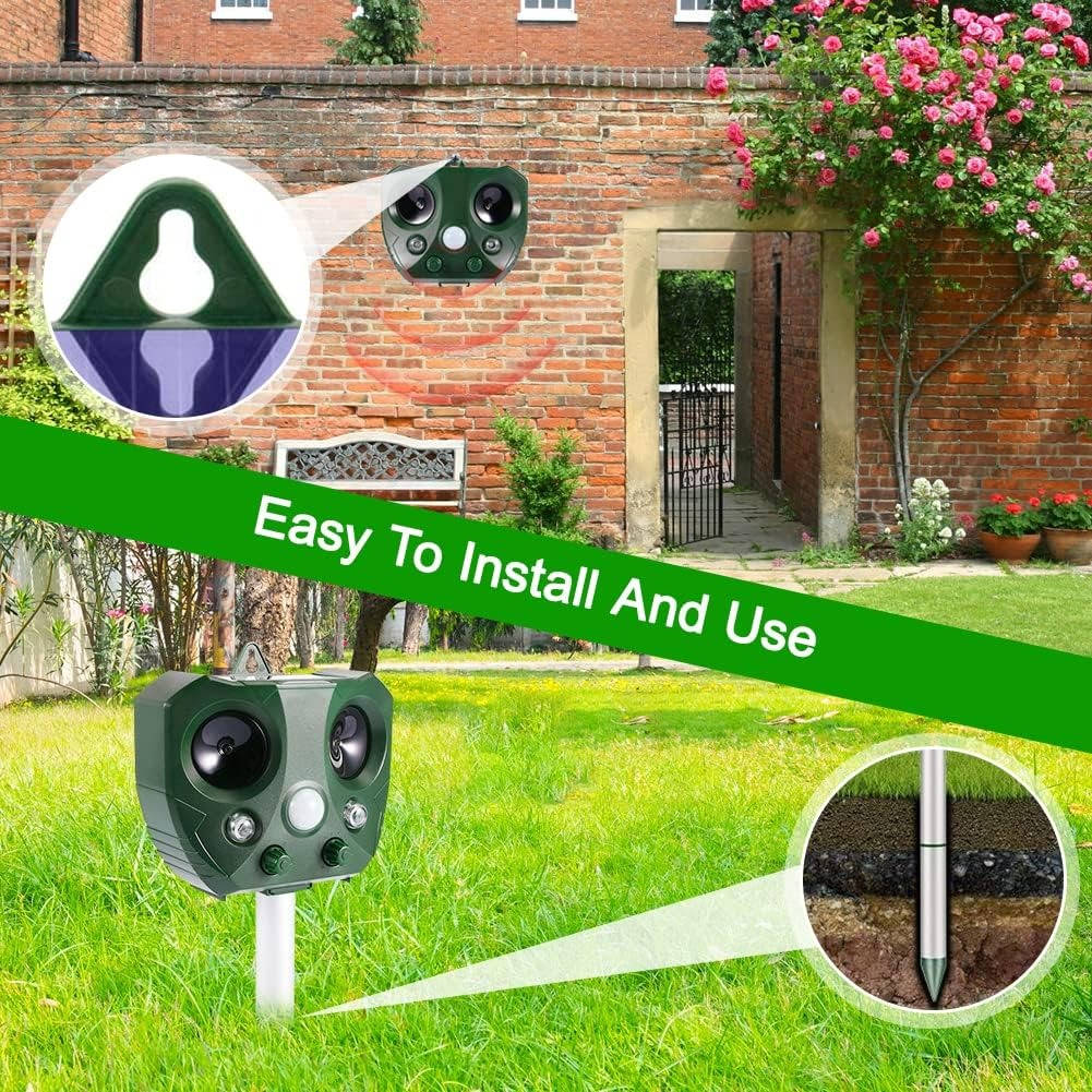 Ultrasonic Pigeon & Bird Scarer Pest Defender