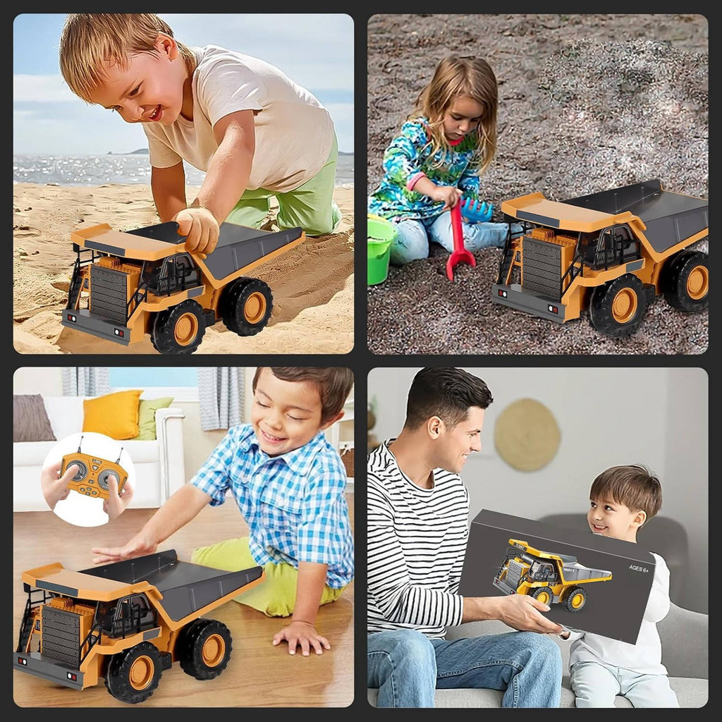 4WD RC Excavator, Bulldozer & Dump Truck