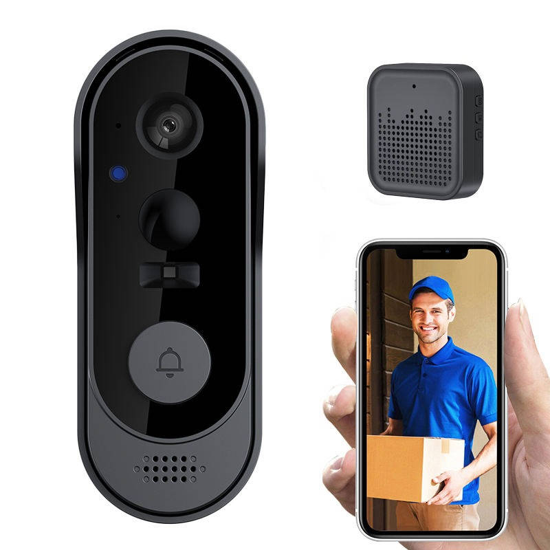 Wireless Smart Video Doorbell, No Subscription