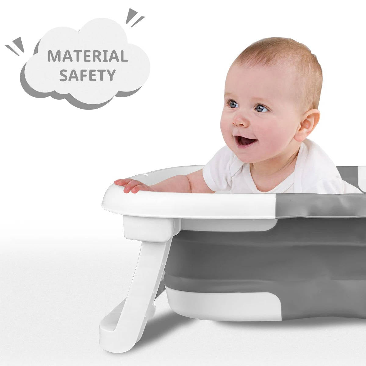 Foldable Newborn Baby Bathing Tub