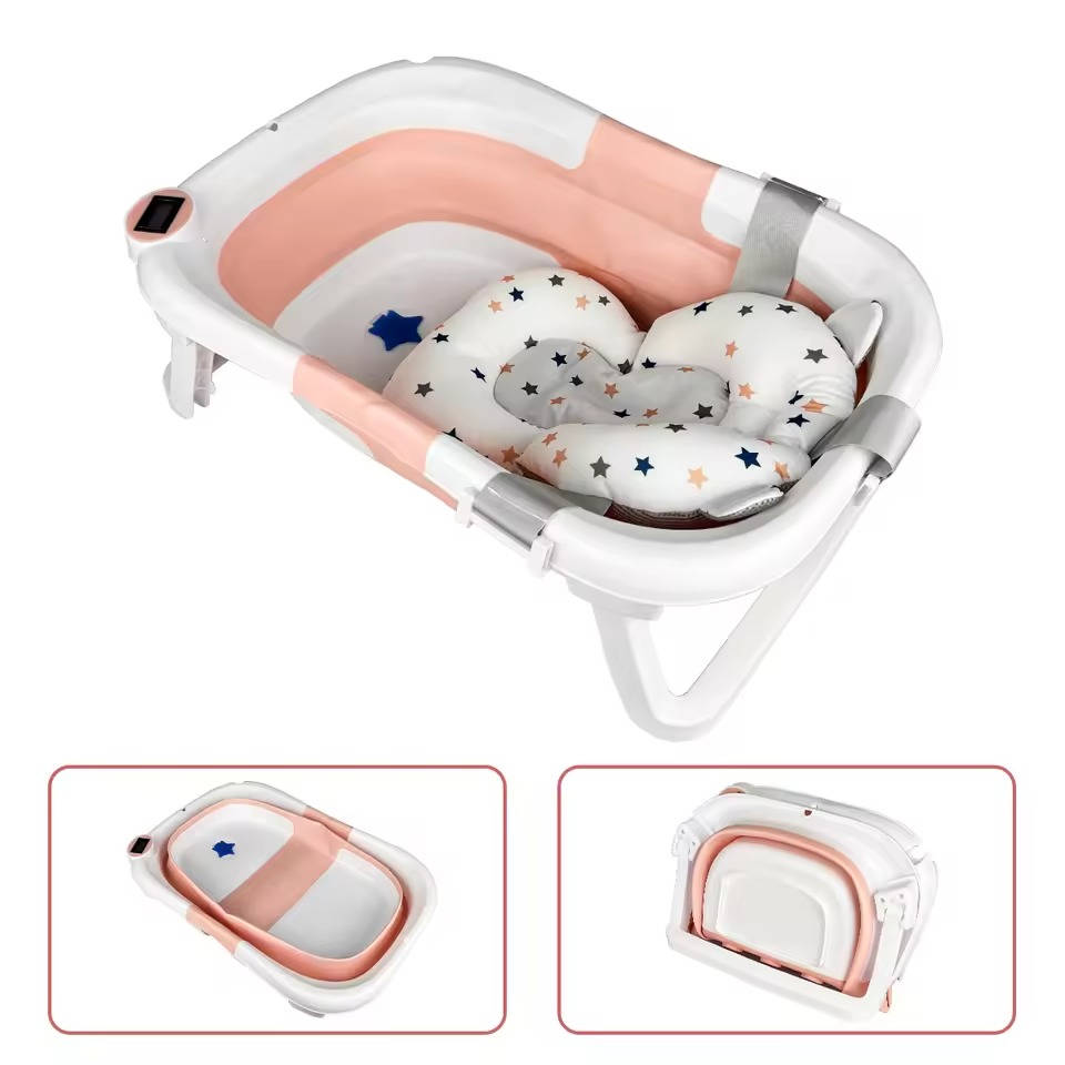 Foldable Newborn Baby Bathing Tub