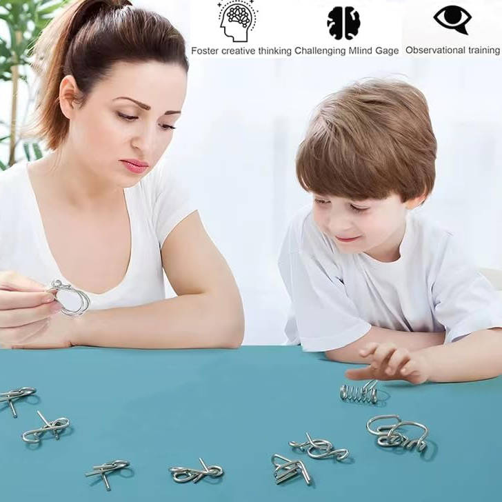 Metal Brain Teaser Puzzle
