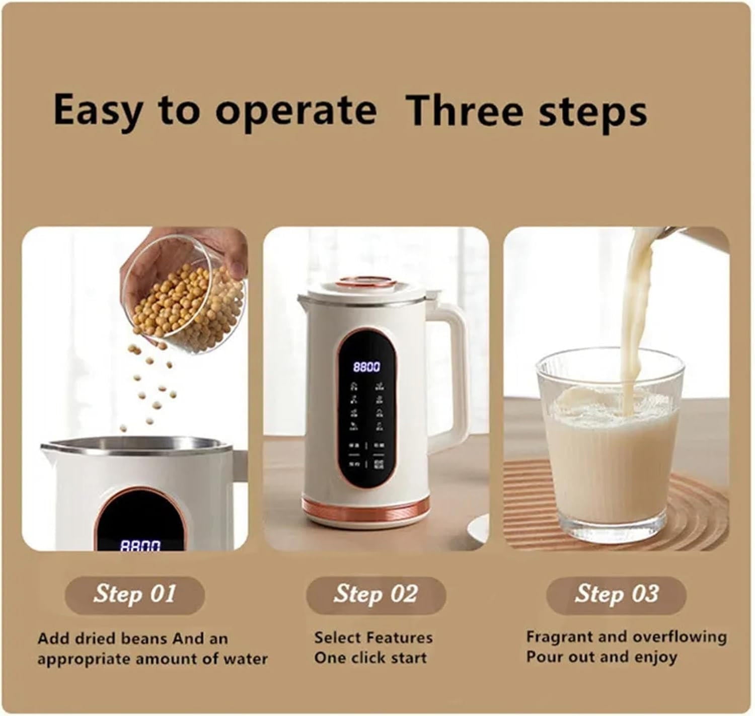 Automatic Nut Milk Maker Machine