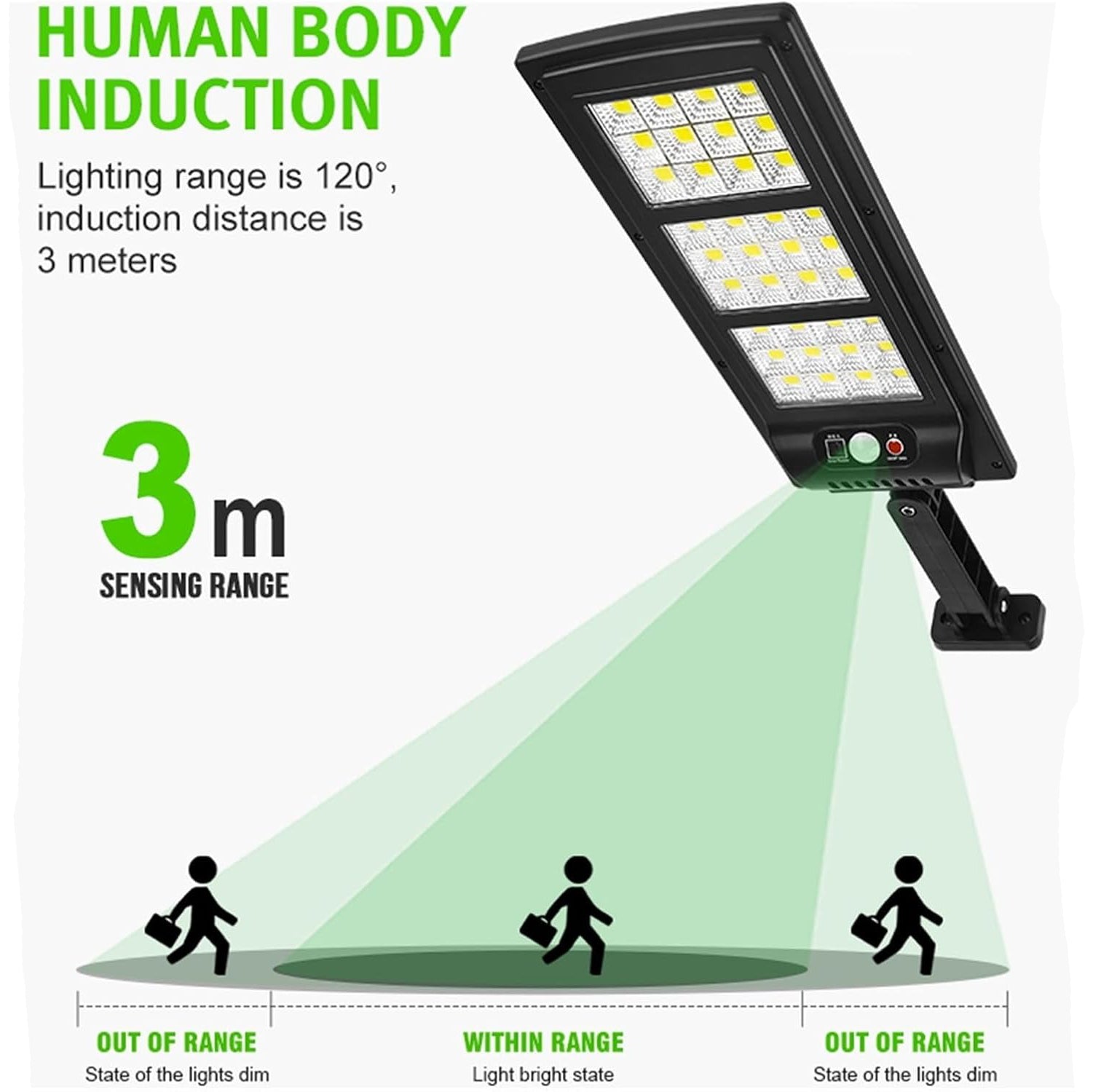 LED Solar Outdoor Light with Remote