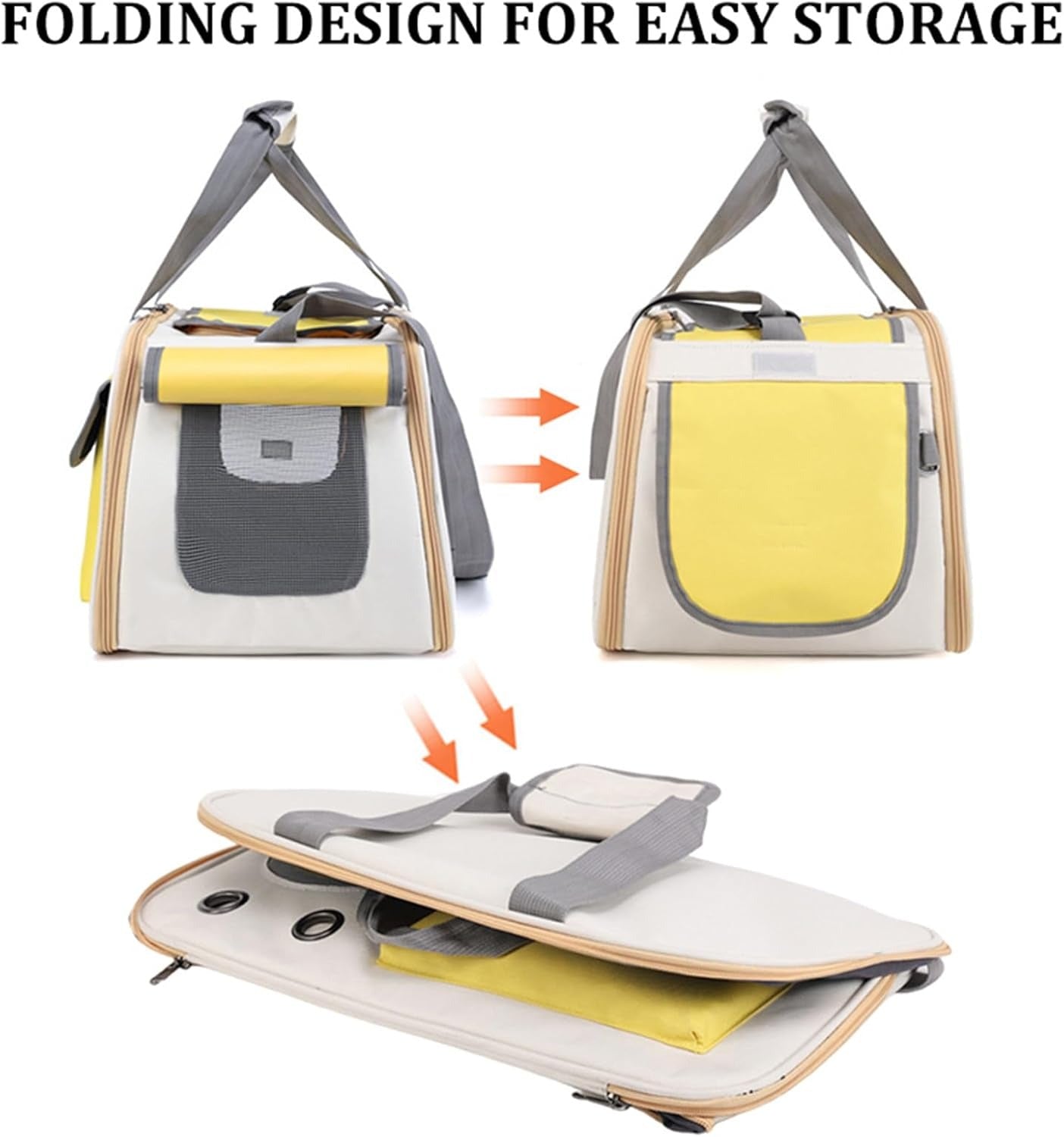 Travel Pet Carrier for Cats & Small Dogs