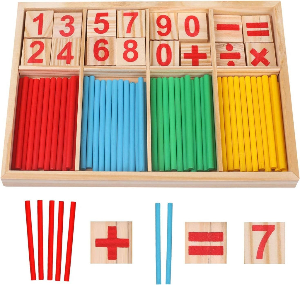 Counting Sticks Educational Toy Set