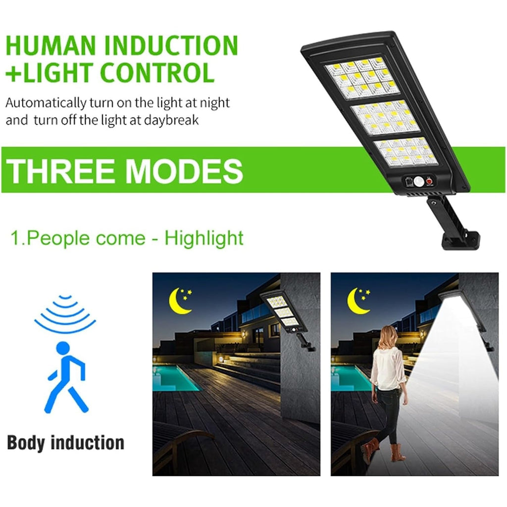 LED Solar Outdoor Light with Remote