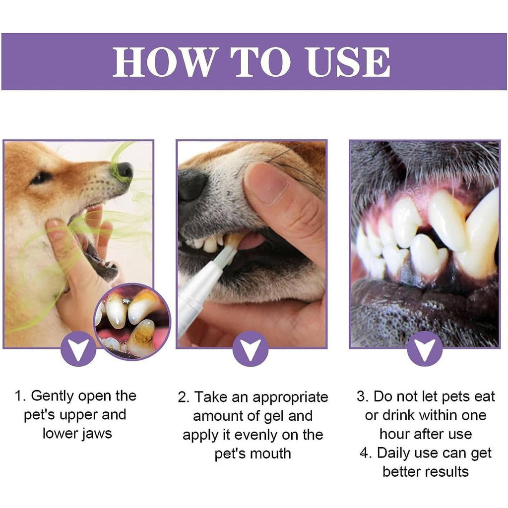 Dog Dental Care Gel (3-Pack)