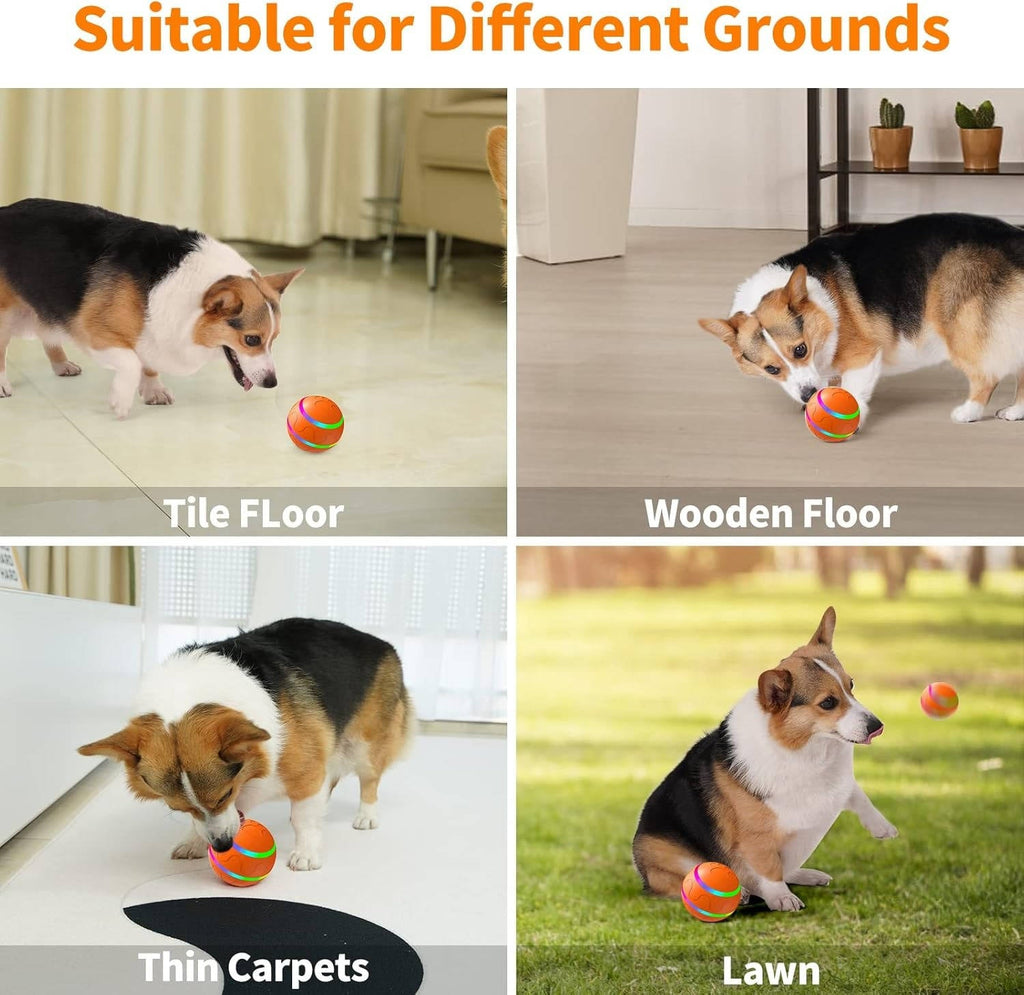 Interactive Remote Control Dog Ball Toy