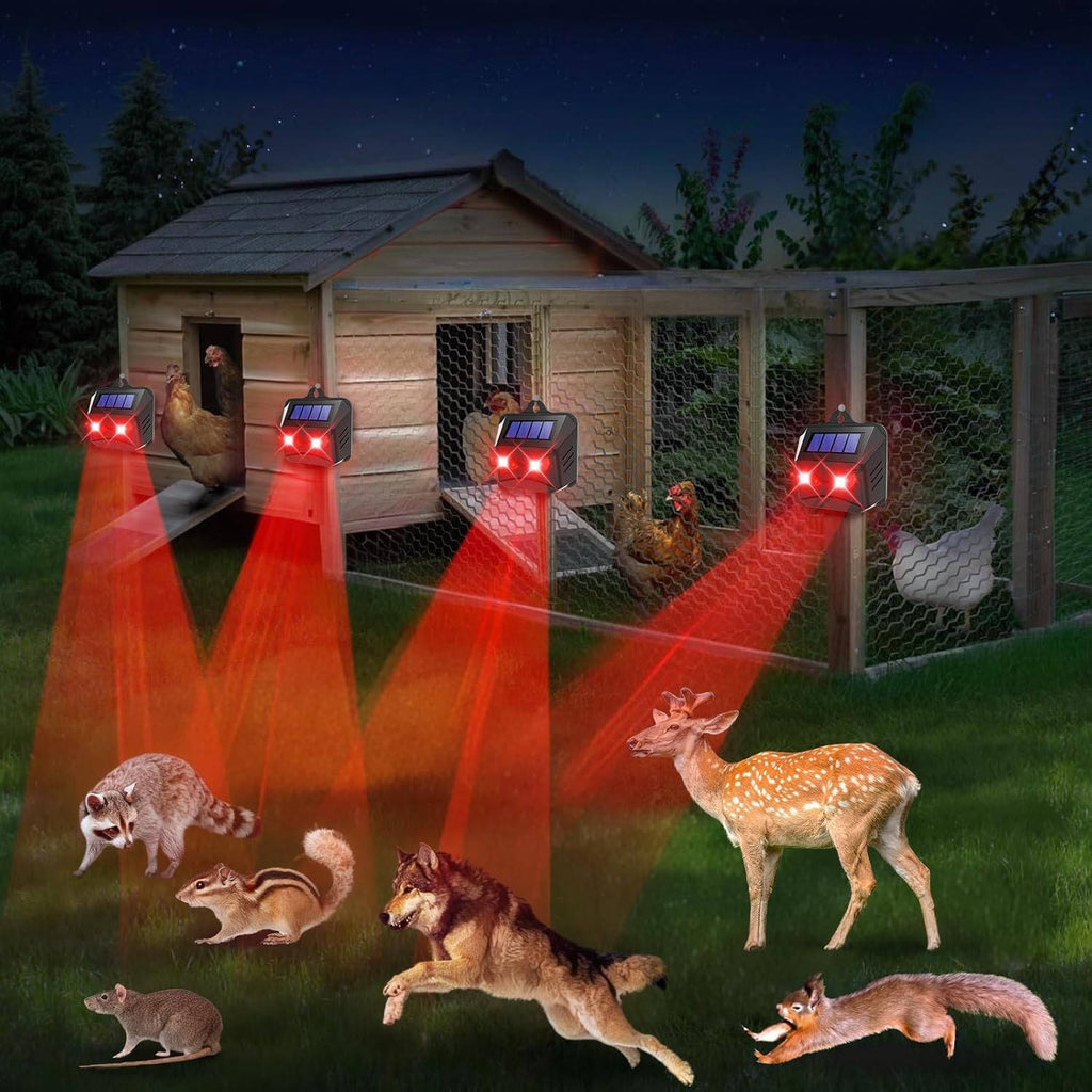 Solar Ultrasonic Animal Repellent (2-Pack)