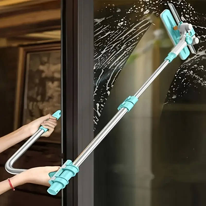 Telescopic Long-Handle Window Cleaner Brush
