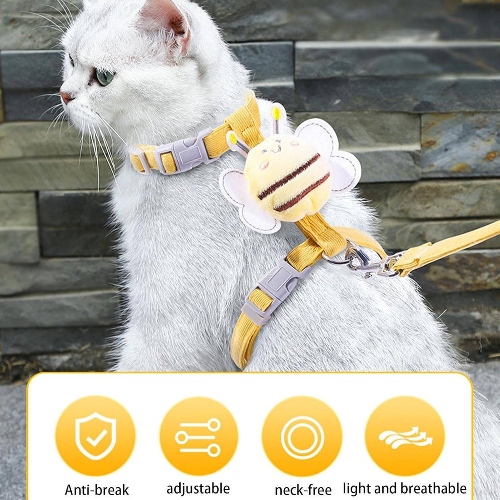 Cat Collar and Harness Set