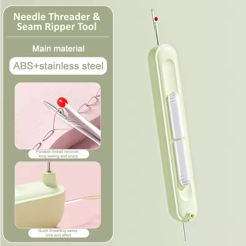 Needle Threader & Seam Ripper Tool Set