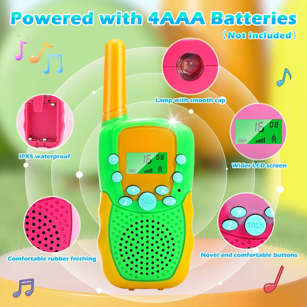 Kids Walkie Talkies (3-Piece Set)