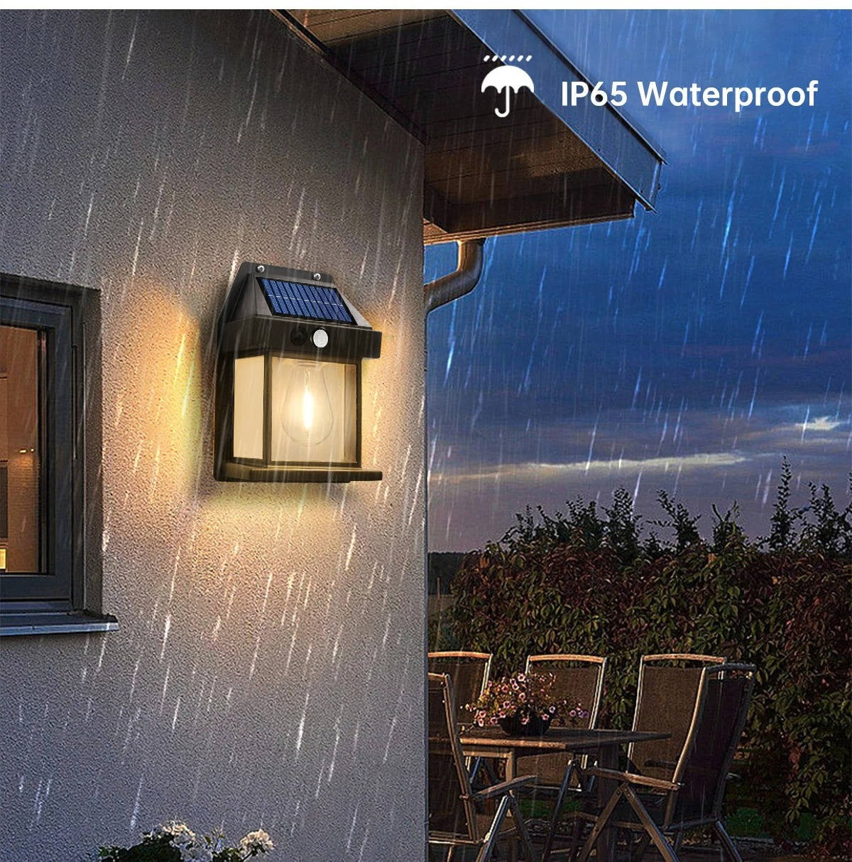 Solar Wall Lamp Outdoor (2-Pack)