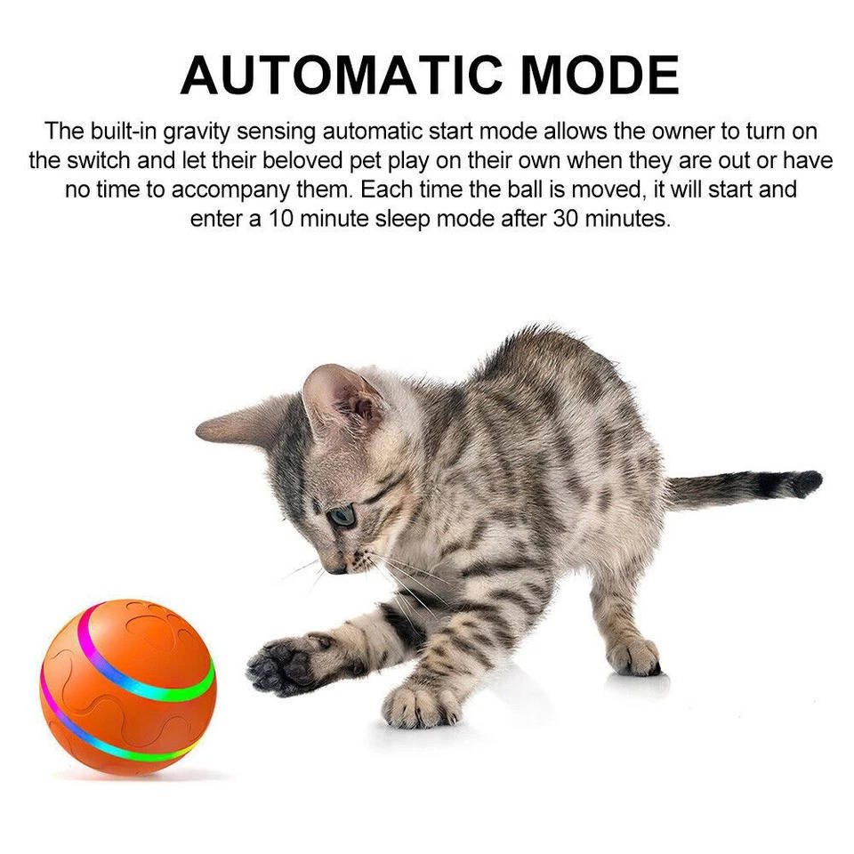 Interactive Remote Control Dog Ball Toy