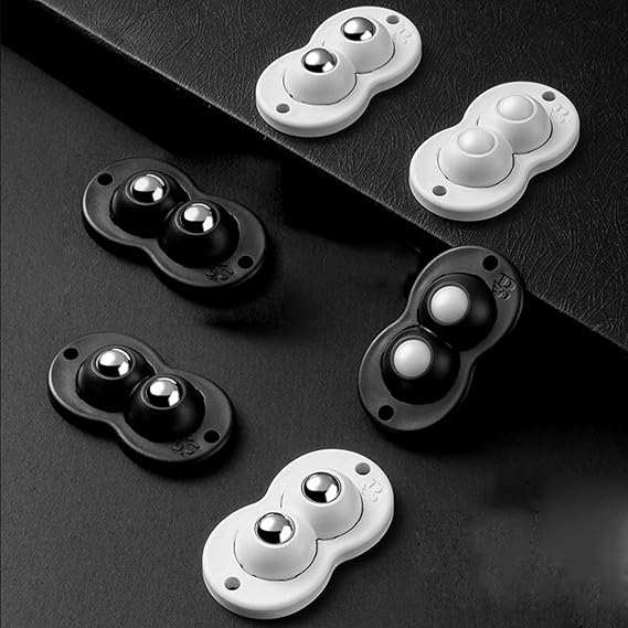Self-Adhesive Caster Wheels, Set of 4