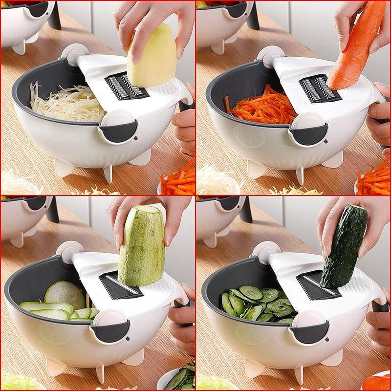 7-in-1 Vegetable Chopper & Slicer Set