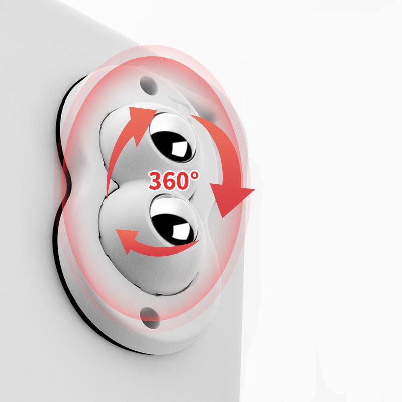 Self-Adhesive Caster Wheels, Set of 4
