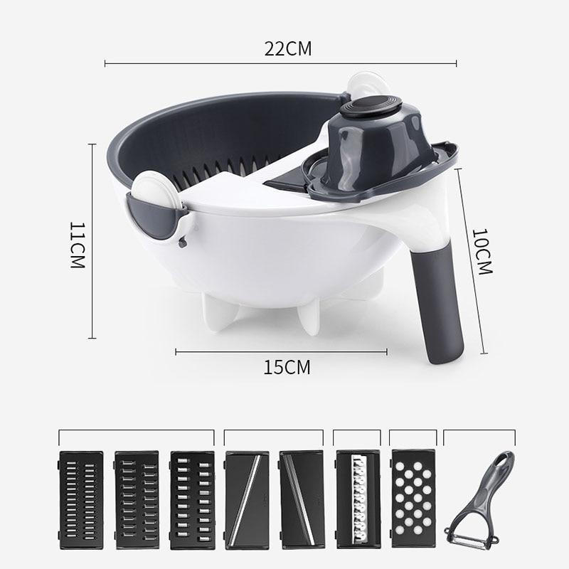 7-in-1 Vegetable Chopper & Slicer Set