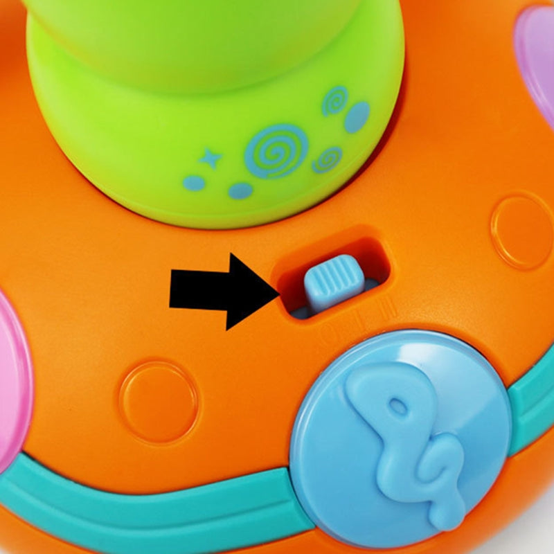 Baby Sensory Light & Music Crawl Toy